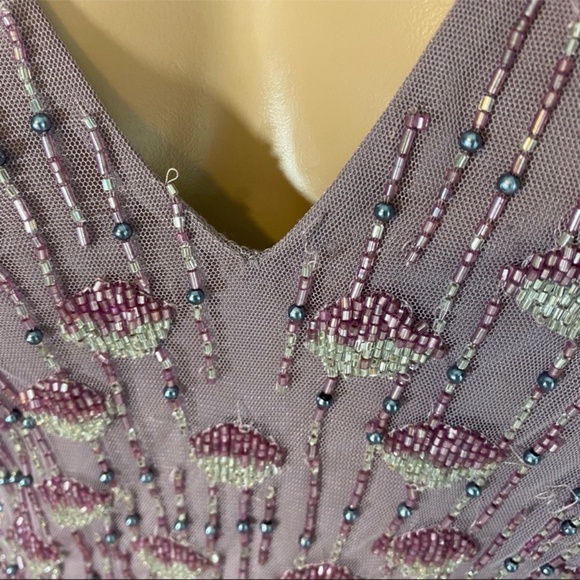 Aidan Mattox Embellished Fit & Flare Midi Dress - Picture 9 of 16